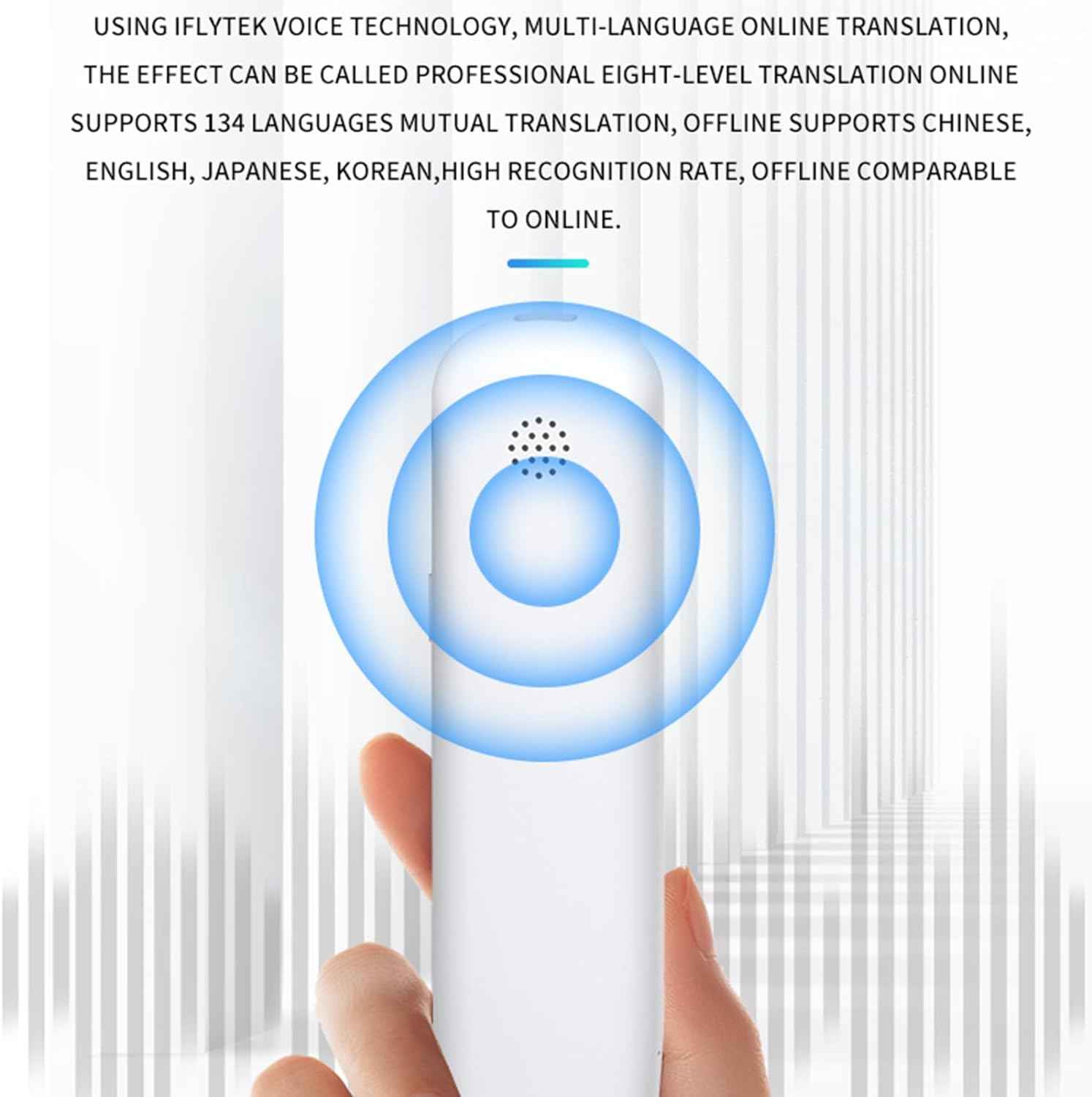 125 Language Digital Translation Scanning Pen Smart Scanner Translator Device