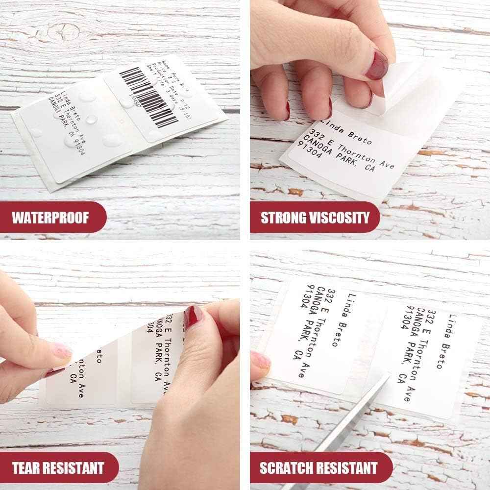 Phomemo M200/M110S Clear Adhesive Thermal Label,40mm X 30mm