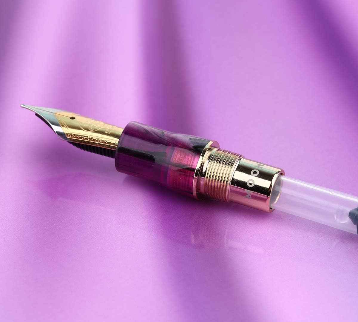 Majohn M800 Acrylic Fountain Pen,Germany Bock Fine Nib