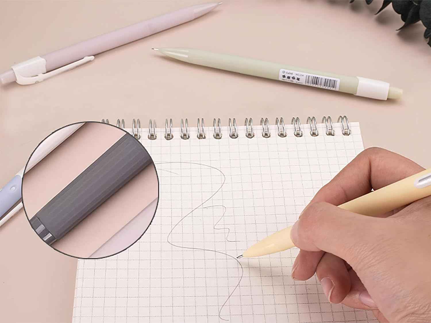 COLNK Mechanical Pencils 0.5mm 6 Pack