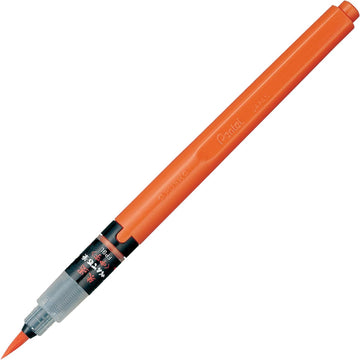Pentel XFP9L Brush Pen Red Ink Medium Point