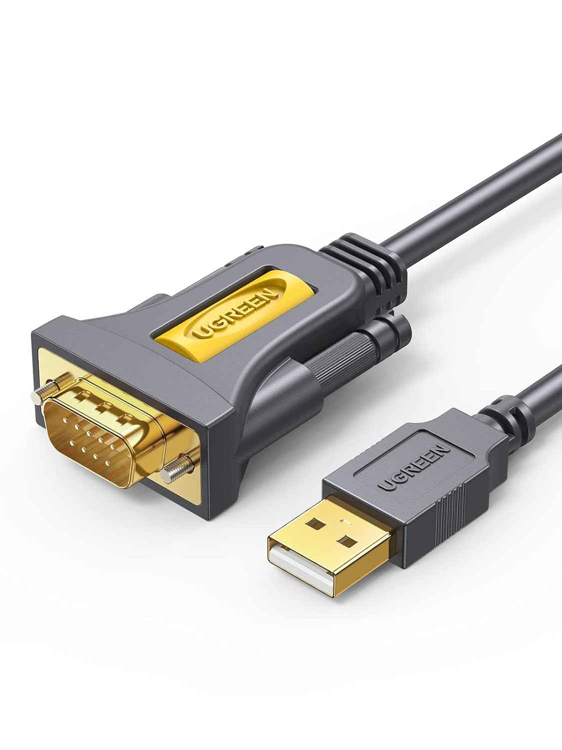 UGREEN 2M USB to Serial Adapter,Serial to USB Adapter DB9 Male 9 Pin