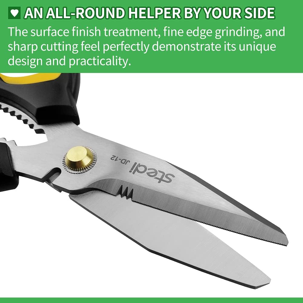 Stedi 8-inch Scissor Heavy Duty Stainless Steel Blade