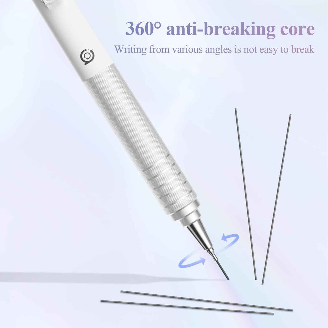 M&G 3PCS 0.5mm Mechanical Pencils with HB Lead Refills Set