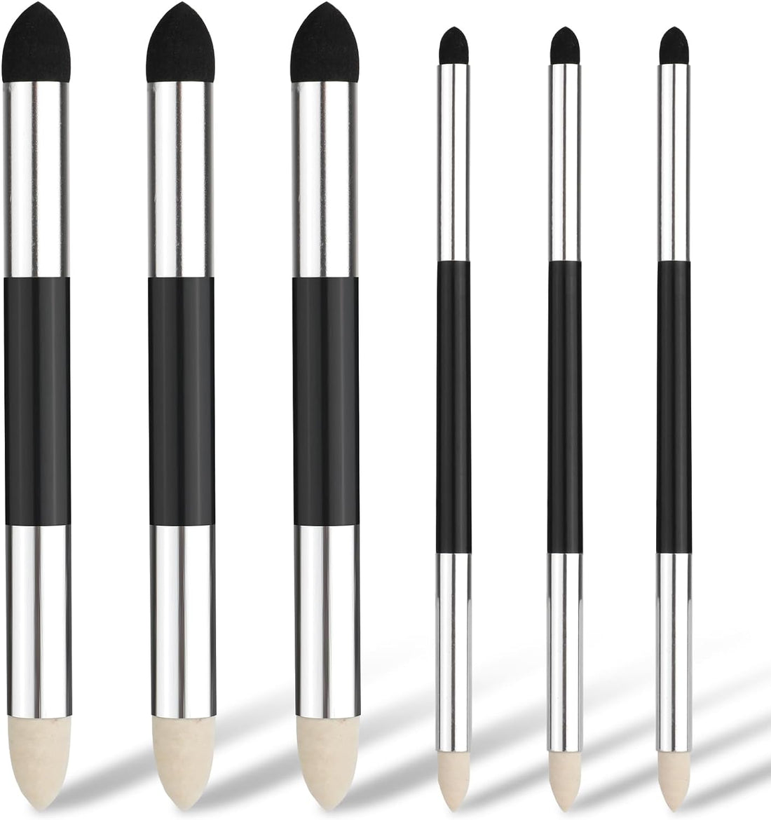 6pcs Artist Blending Sponge Pen,Double-Headed Rubbing Tool