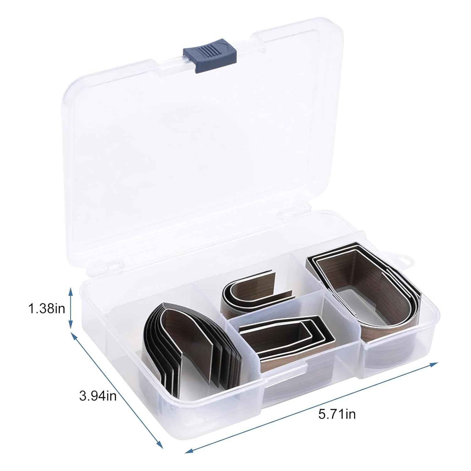 18‑teiliger Prägestempel‑Set im Kunststoffkoffer mit Metallformen