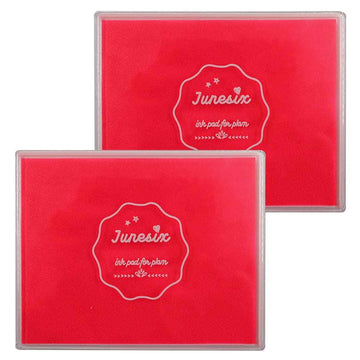 2pcs Large Size Craft Ink Stamp Pads 12x10cm Rose