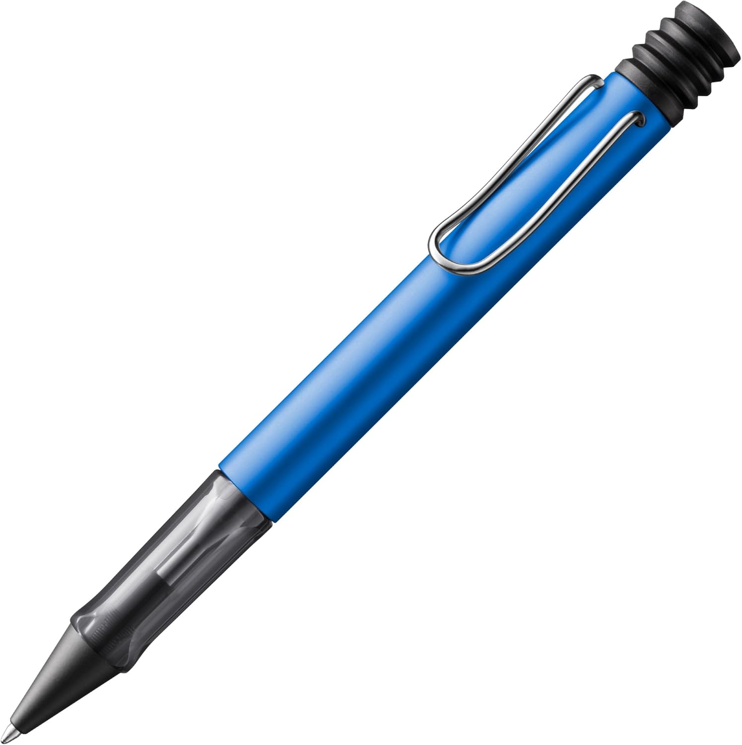 Lamy AL-Star Ballpoint Pen Medium Point Aluminium Body Ocean Blue