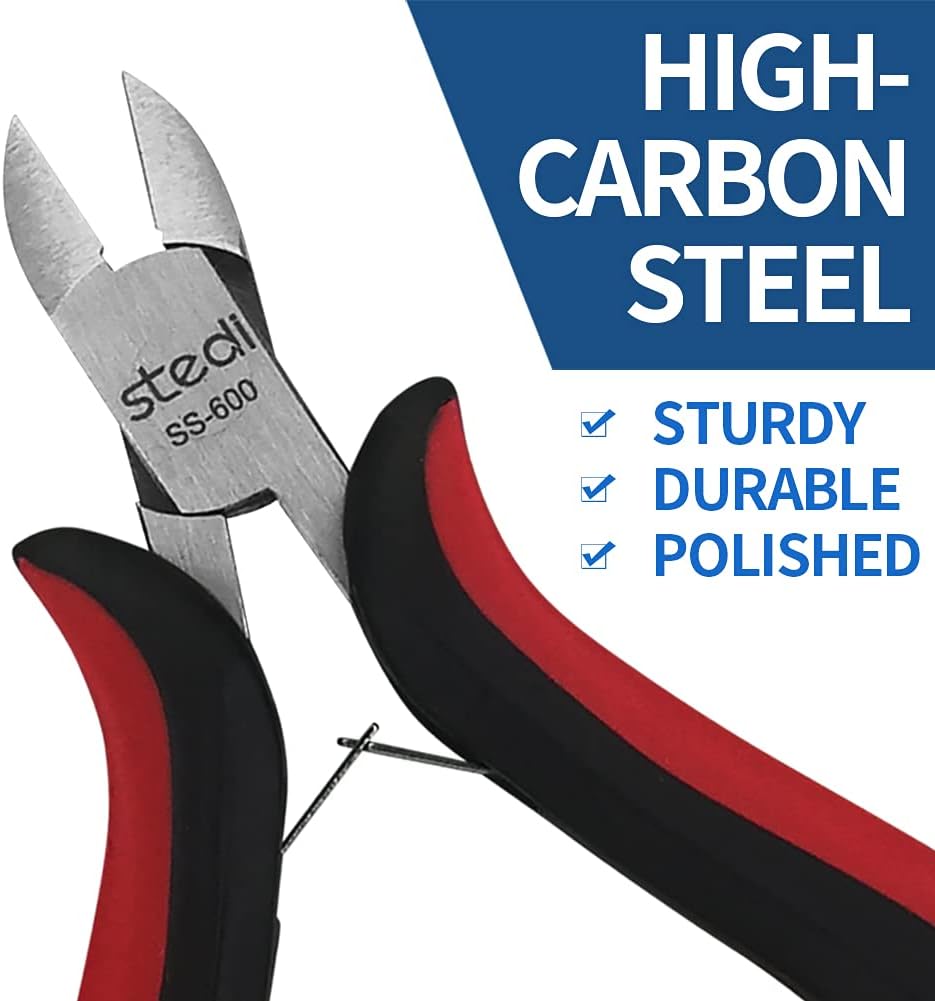 Stedi 5-Inch Mini Flush Cutter Plier for Jewelry Model Making