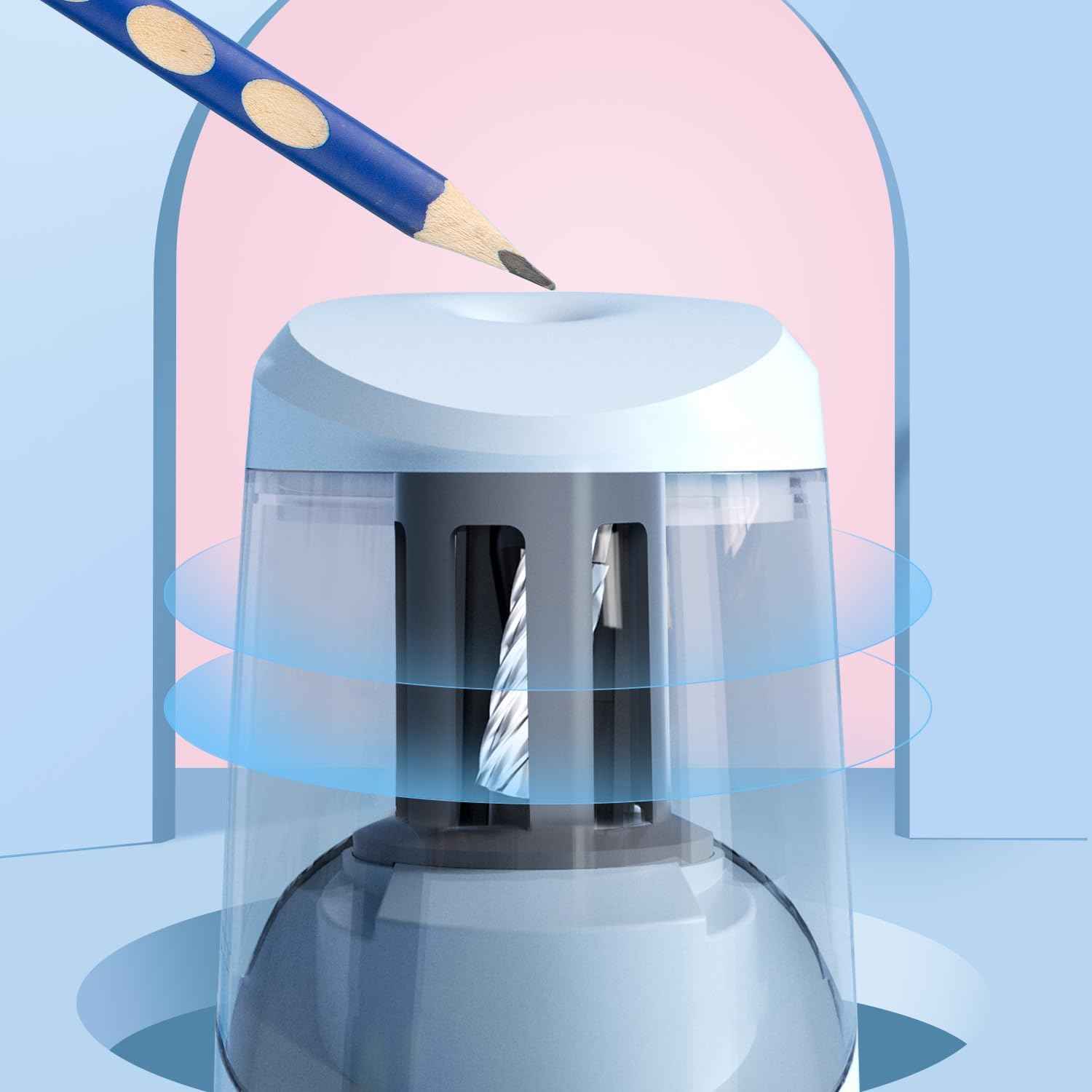 M&G Electric Pencil Sharpener USB Operated for 6-8mm Pencils