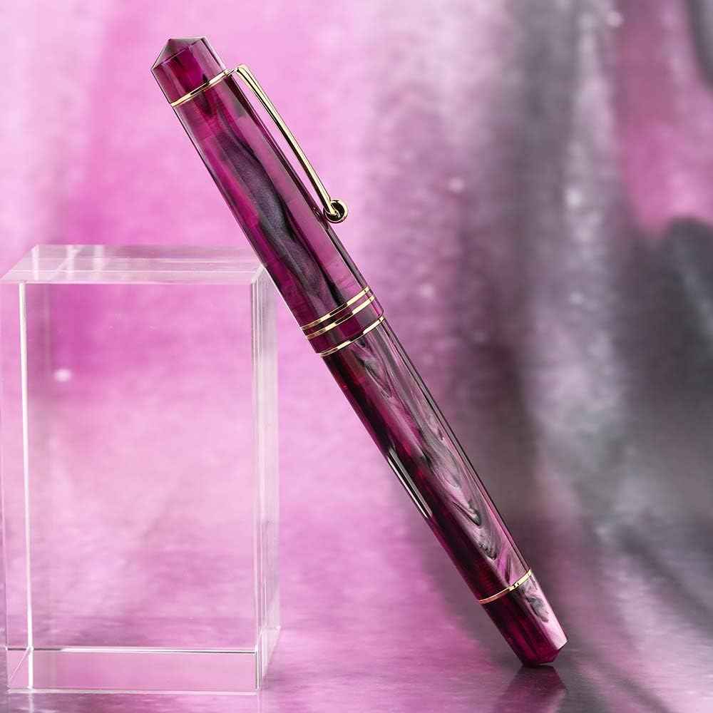 Majohn M800 Acrylic Fountain Pen,Germany Bock Fine Nib
