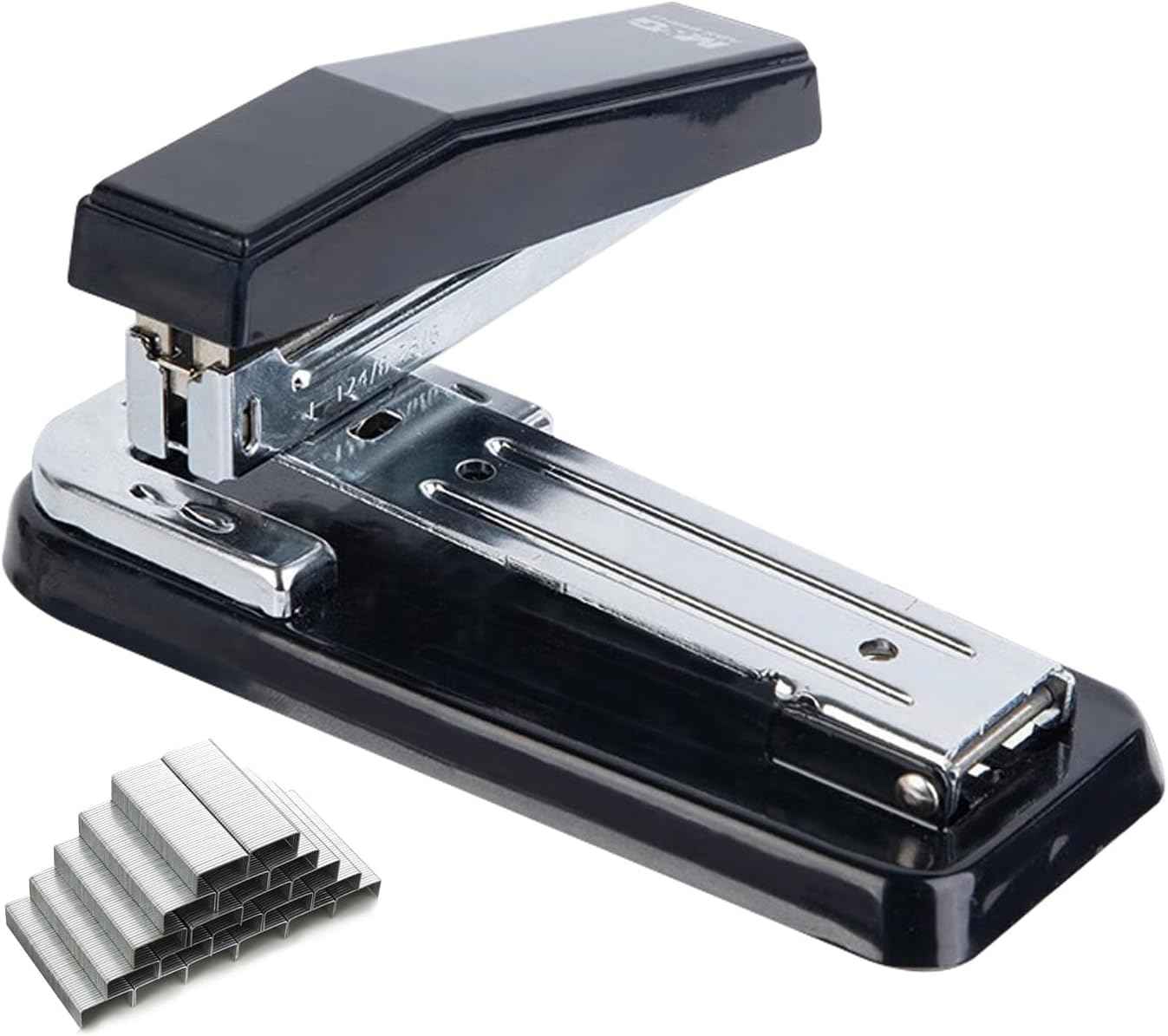 M&G Heavy Duty Office Stapler with 50 Sheet Capacity,360 Rotation Design Black