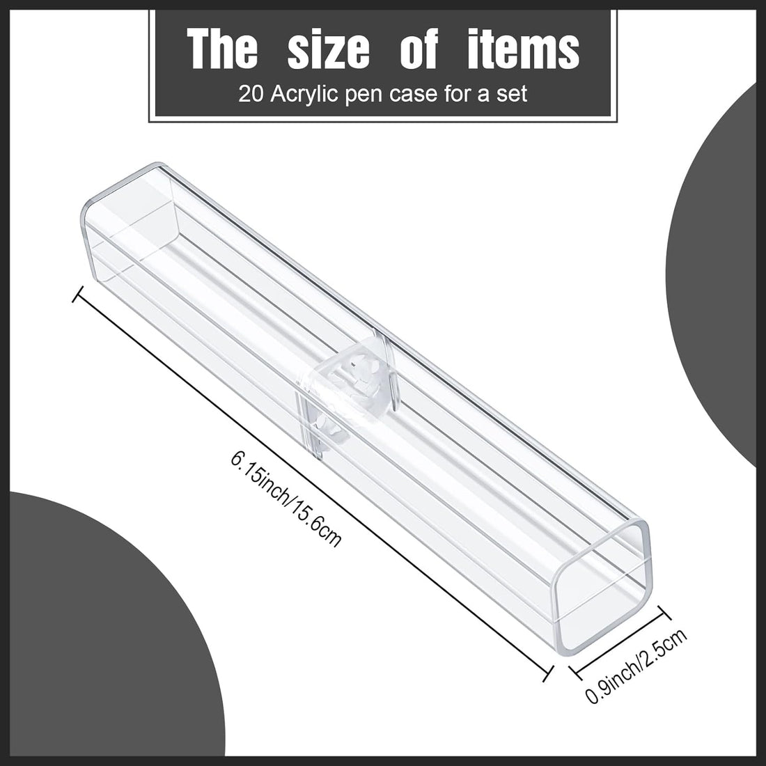 Acrylic Pen Gift Boxes Storage Cases 20