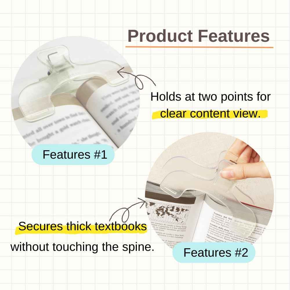 Sun-Star UKANMURI CLIP Versatile Crown Page Holder