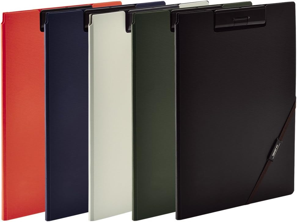 LIHIT LAB Binder Clipboard File Holder, Multifunction, A4,