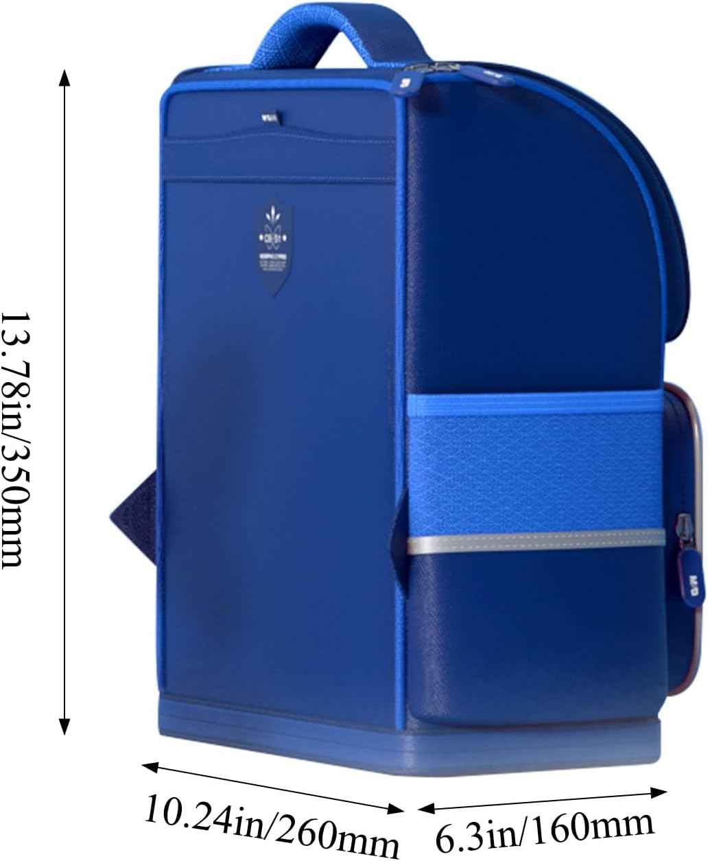 M&G Kids Large Capacity Blue Dinosaur Backpack Boys School Bag