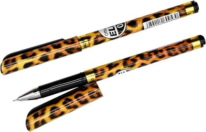 12PCS Leopard Print Gel Pens
