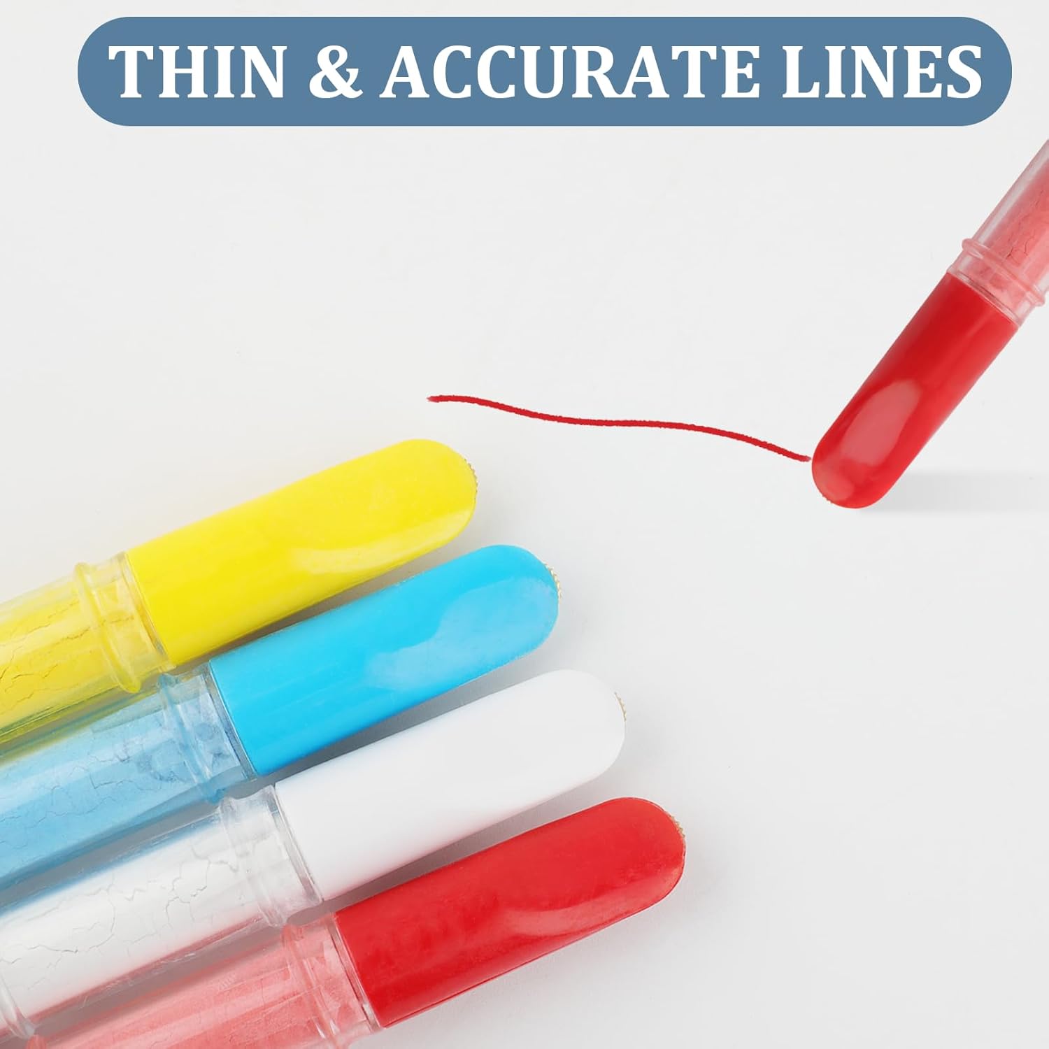 4 Color Sewing Washable Fabric Tailors Marking Chalk