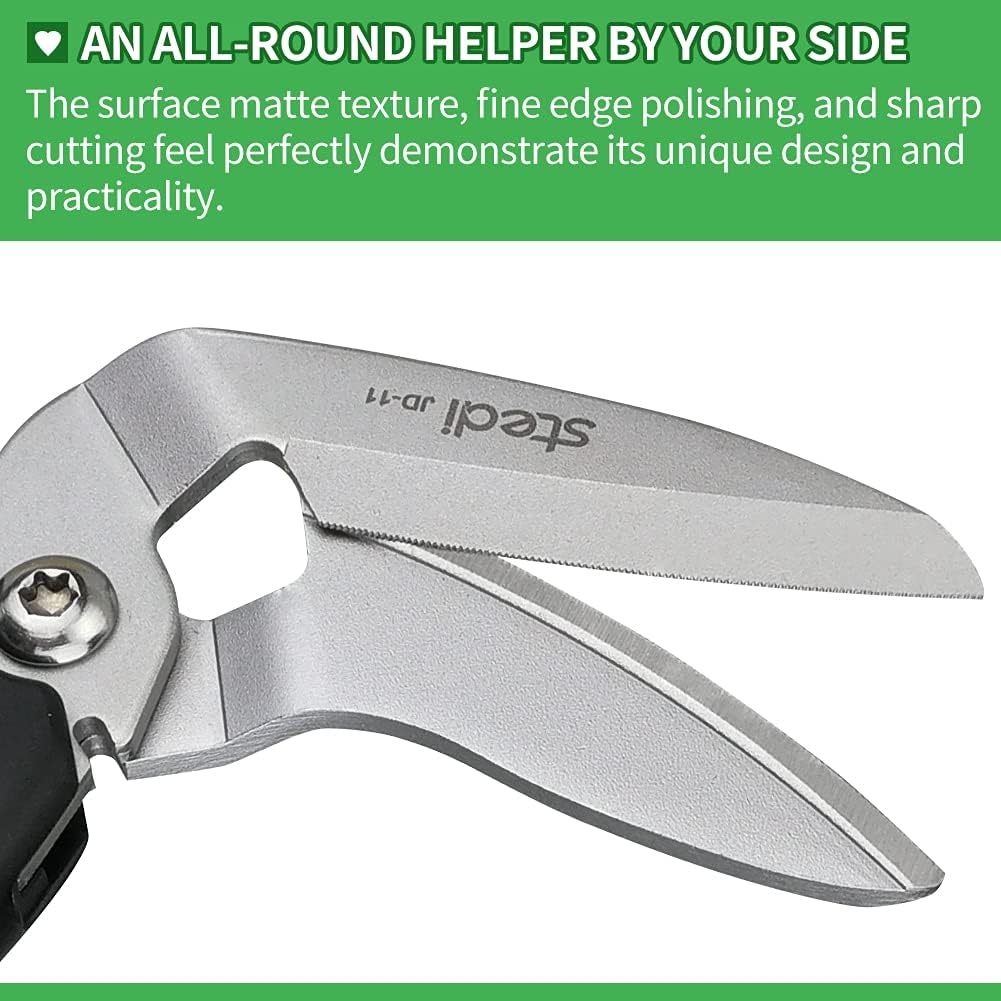 Stedi 9-Inch Scissor Heavy Duty Cardboard and Carpet Shears