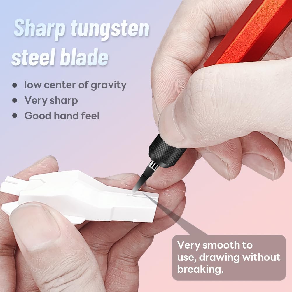 Stedi Model Scriber Chisel,Tungsten Steel Blades 0.1mm