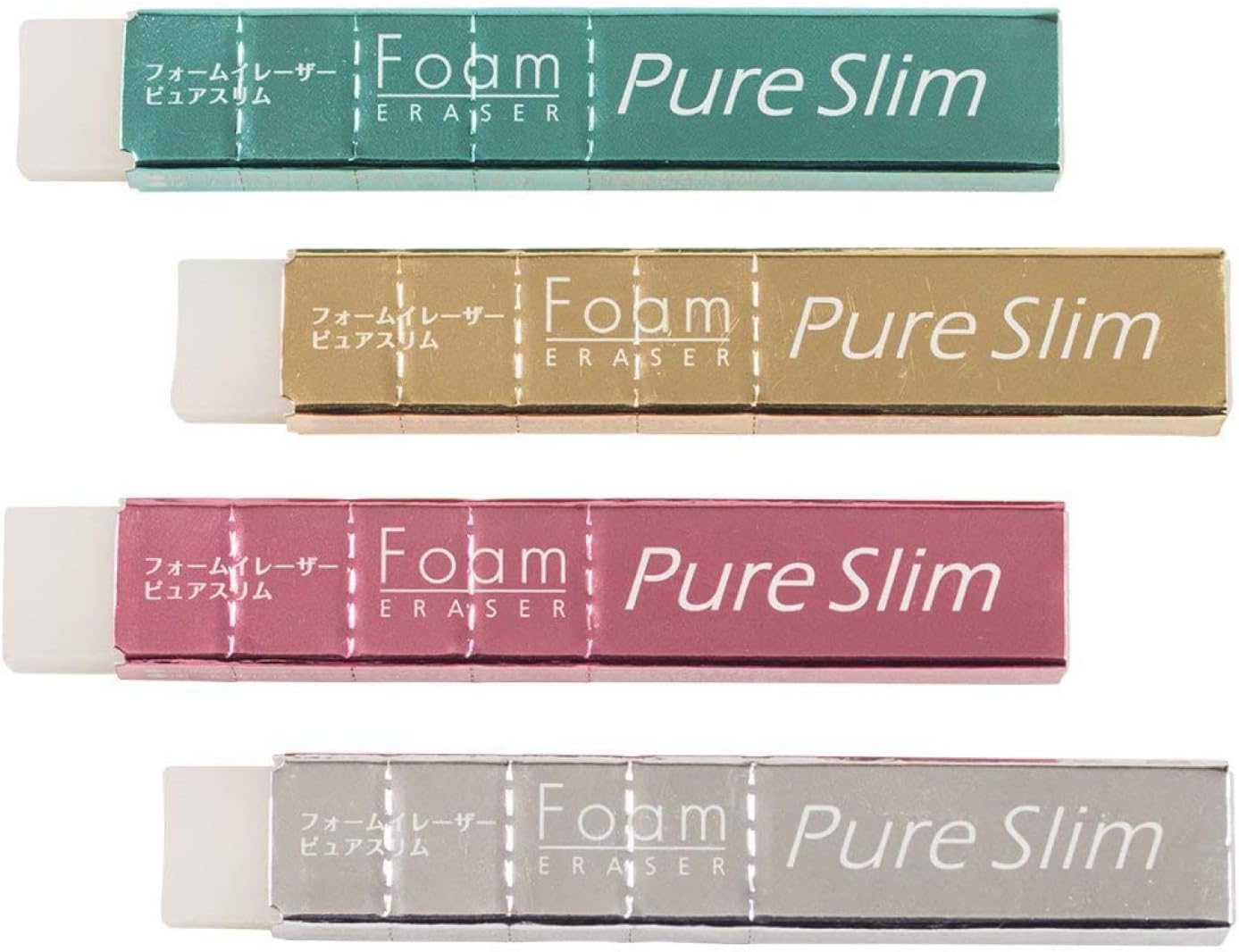 Sakura Craypas RFWPS-4P Eraser, Pure Slim, 4 Colors