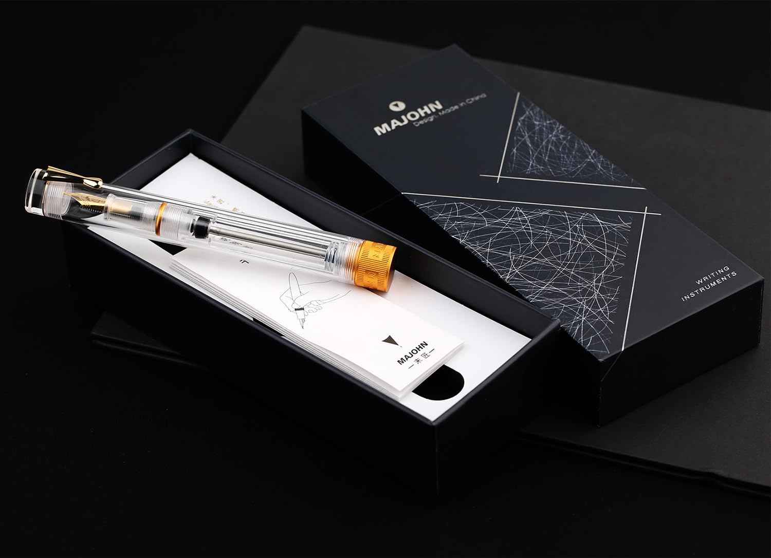 Majohn V1 Vacuum Filling Fountain Pen Fine Nib