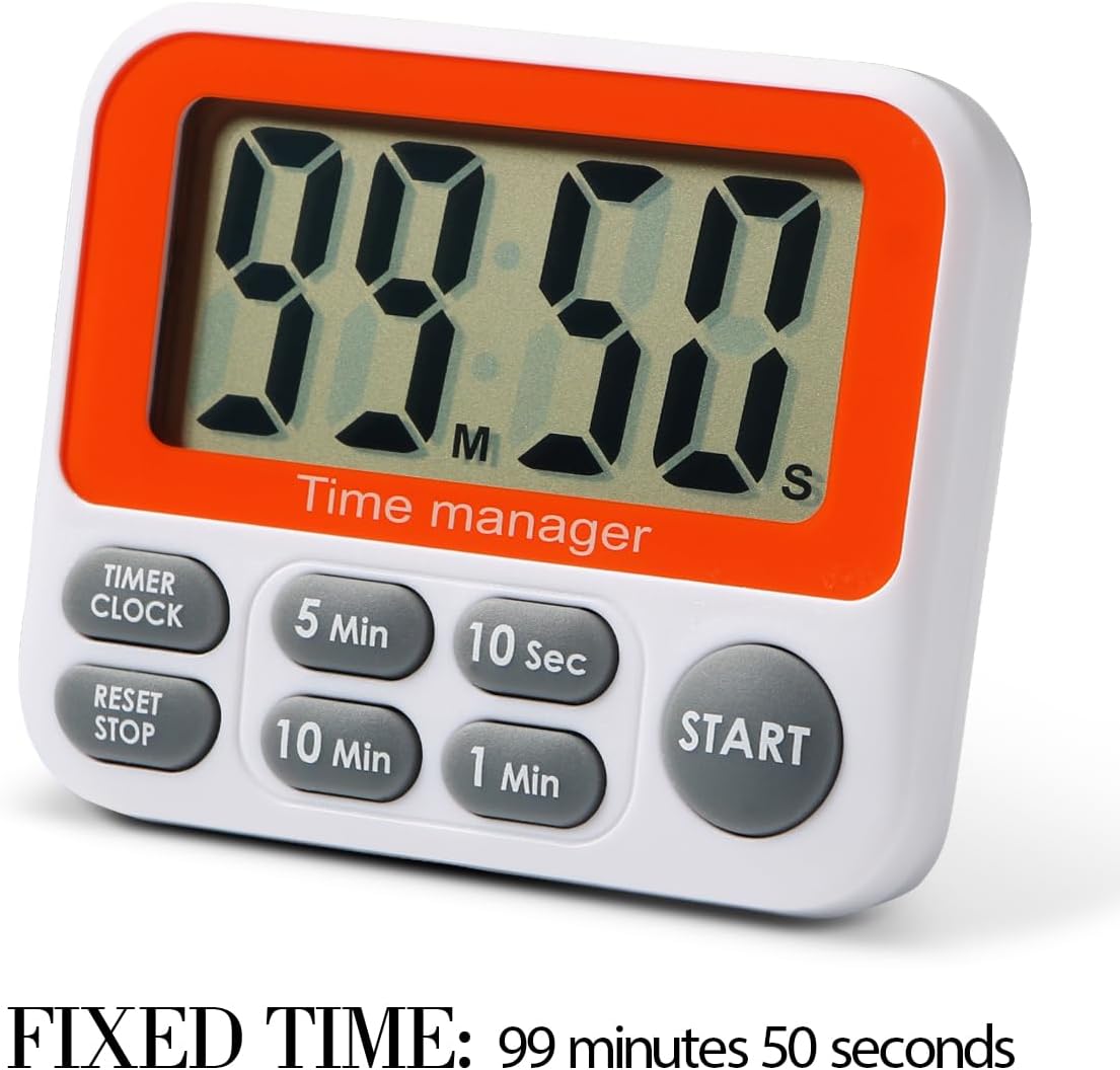 PURSUN PS-395 Digital Countdown Kitchen Timer for Gym Students