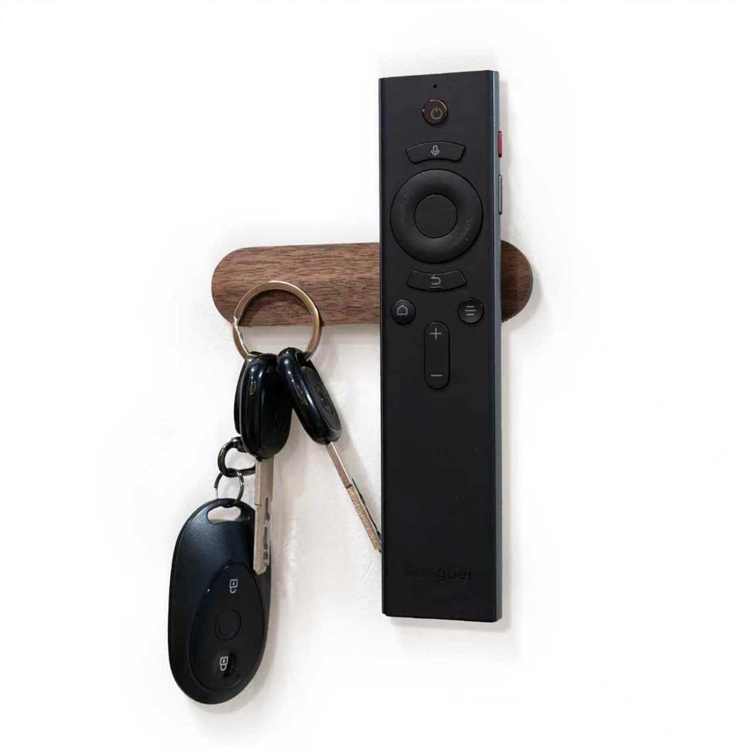 2-Pack Adhesive Magnetic Key Holder Wall Hook