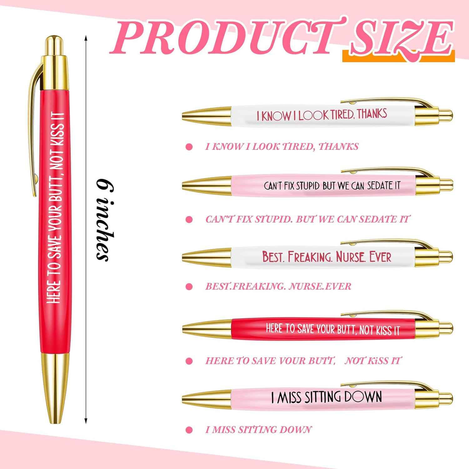 10pcs Nurses Ballpoint Pen Set
