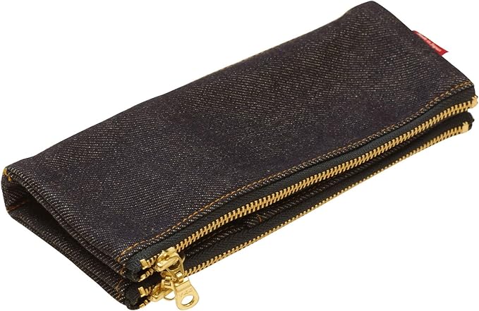 LUDDITE Bendy Pen Case Okayama Denim