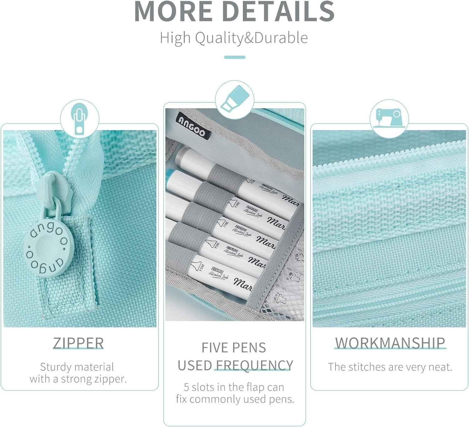 Pencil Case Large Capacity Pencil Pouch Handheld Pen Bag