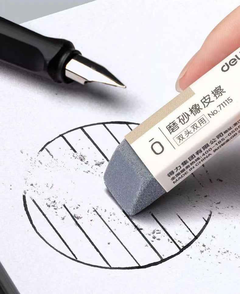 DELI 71114 Sand Eraser for Ink Markings 4-Pack