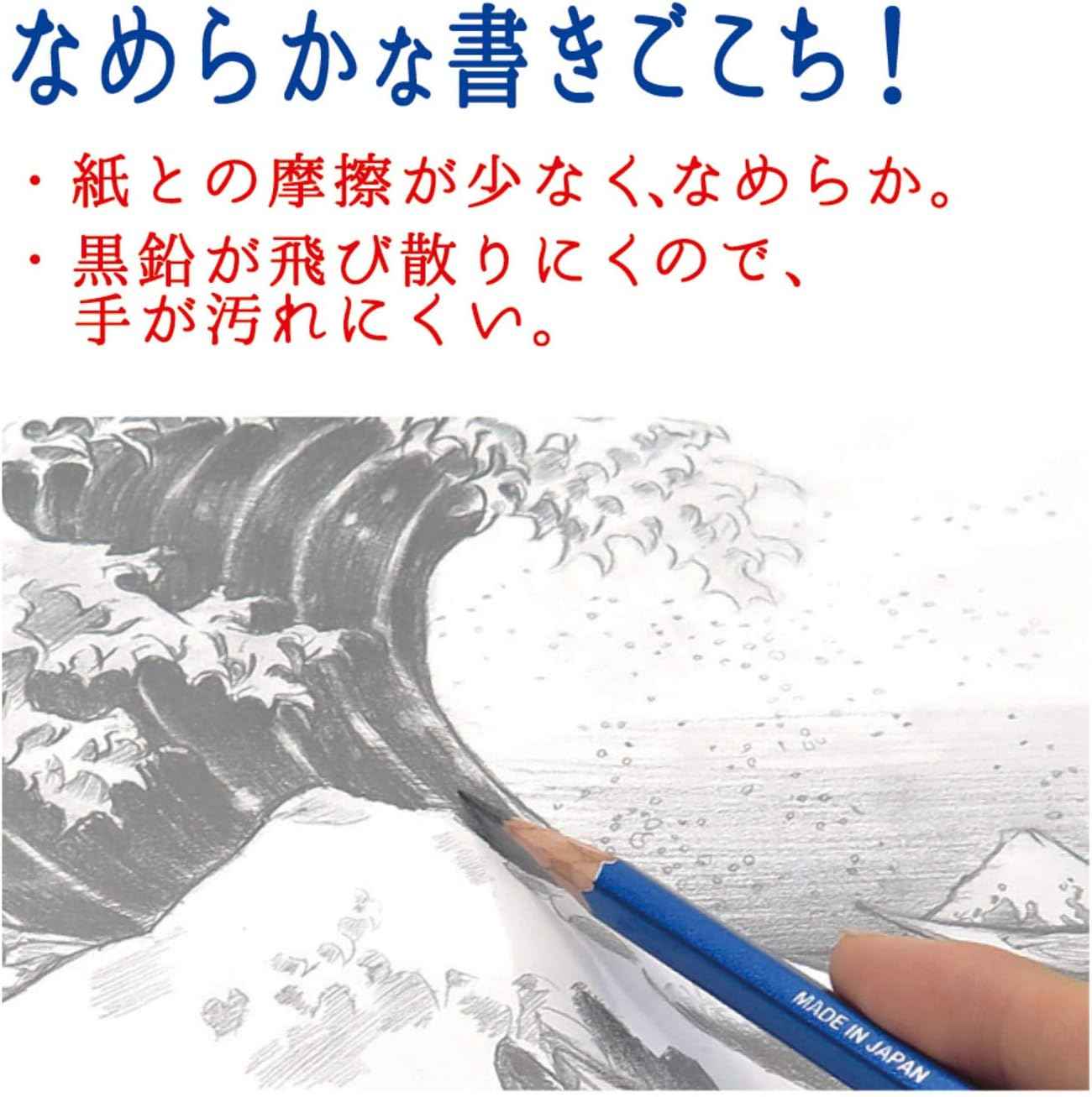 Kutsuwa HiLINE Pencils,Hokusign,5 Hardness Set