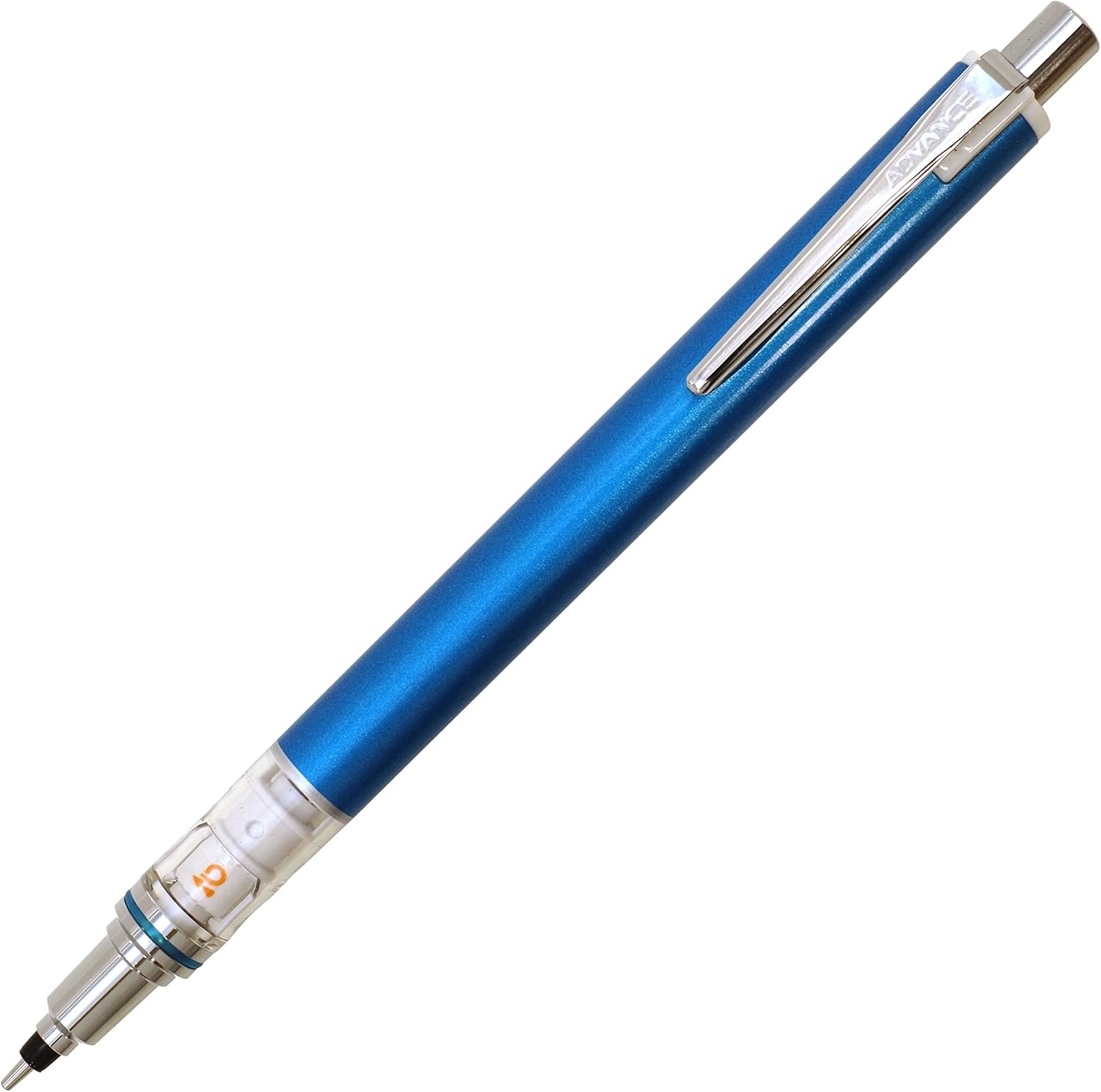 Uni Kuru Toga Advance - Auto Lead Rotating Mechanical Pencil, 0.5mm Light Blue