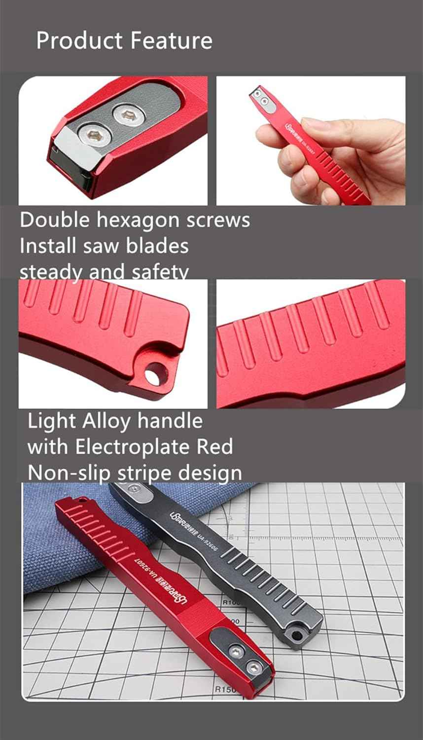 Thin Double Mini Hand Saw Modelling Knife for Model Craft Tools