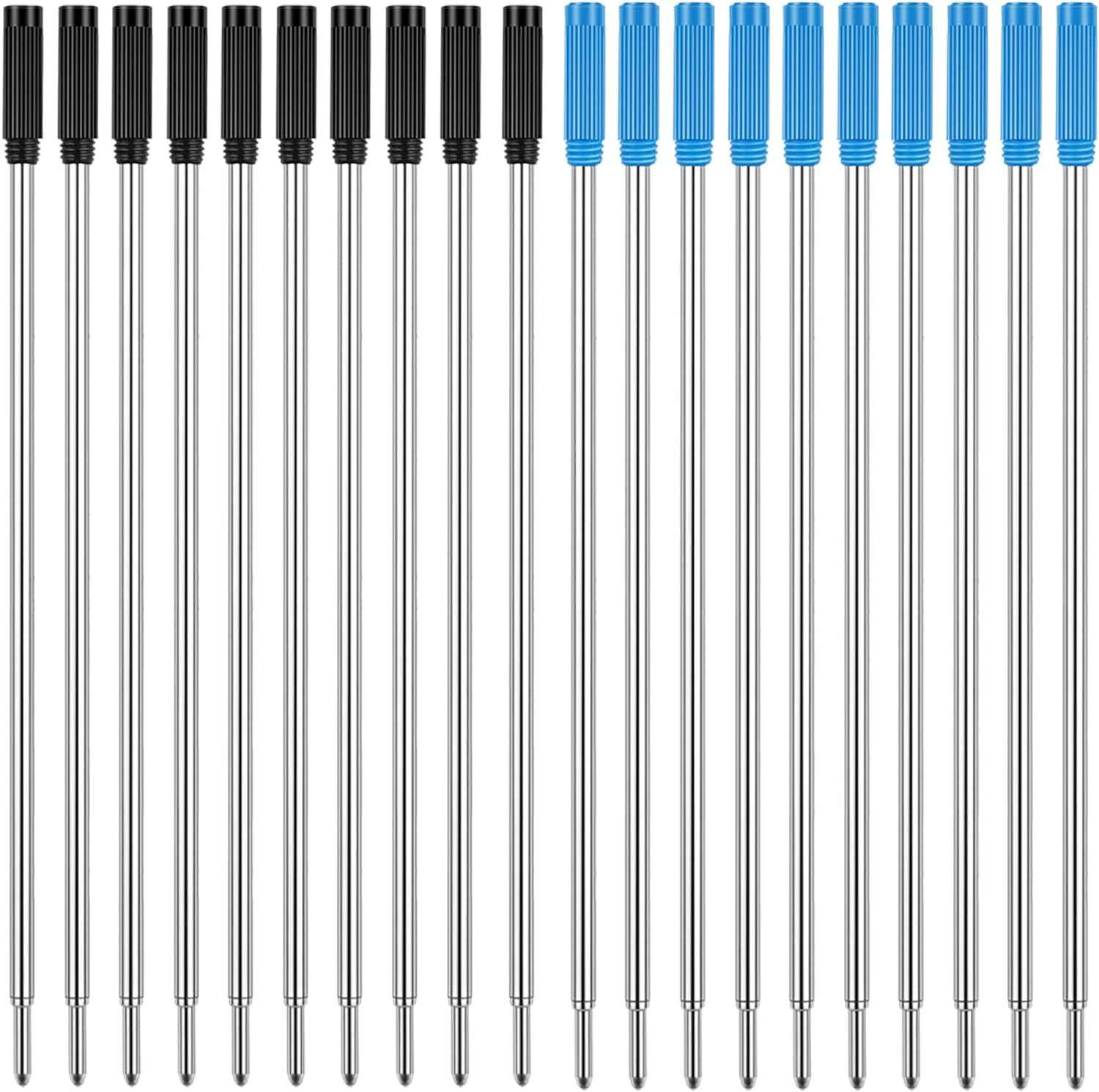 Cross Compatible Ballpoint Pen Refills 20 Pack,Medium Point Mix