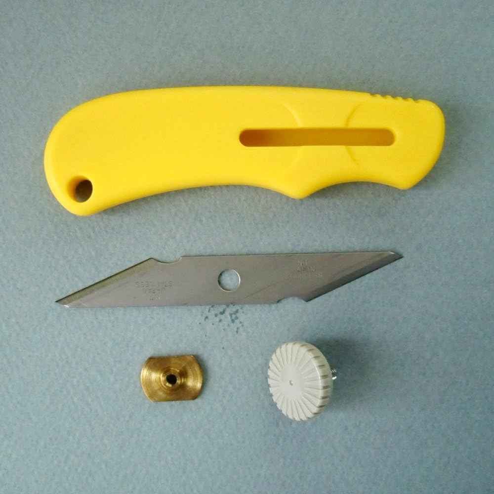 NT VS-1P Cutter Knife, Stainless Steel Blade, Yellow
