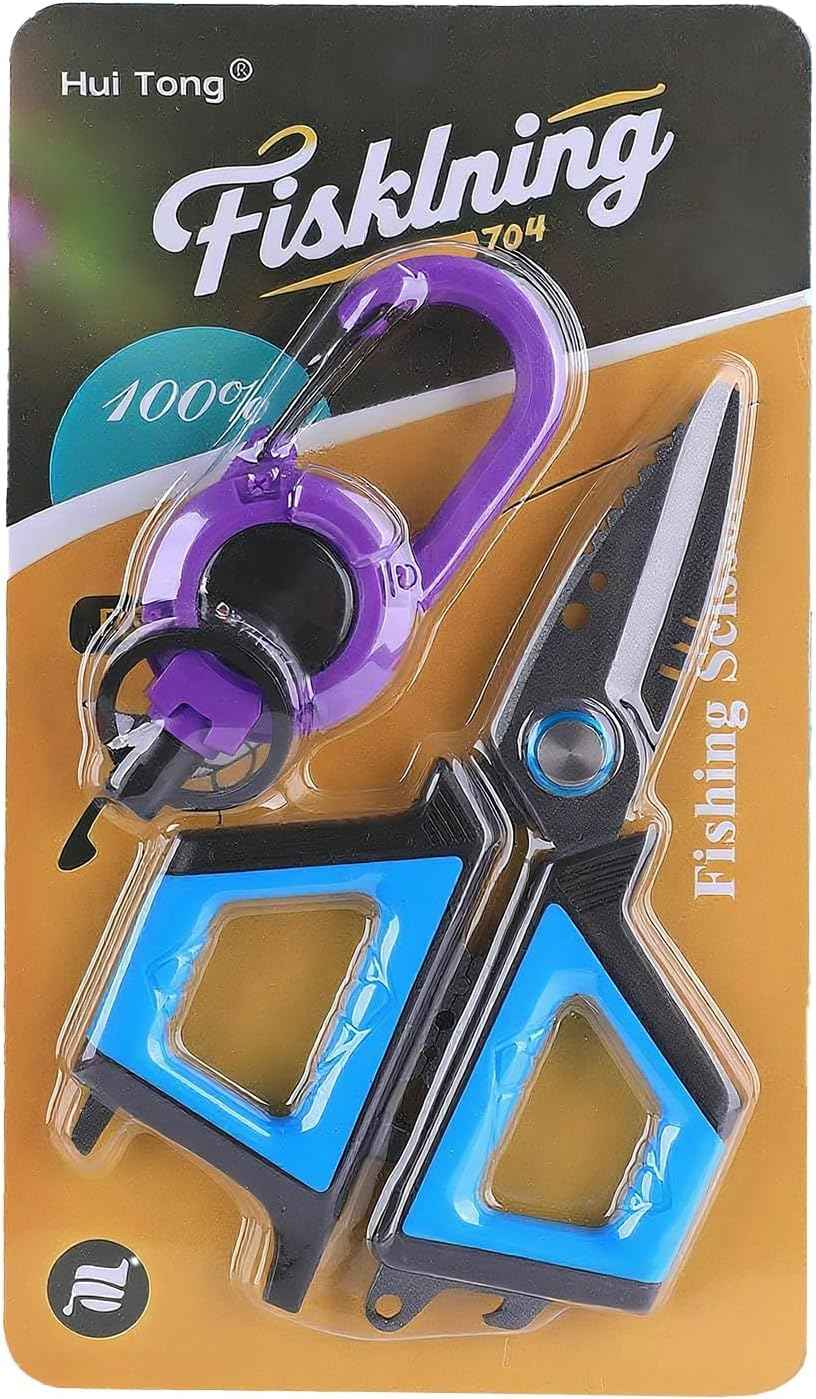 HUI TONG Professional Fishing Scissors With Bottle Opener