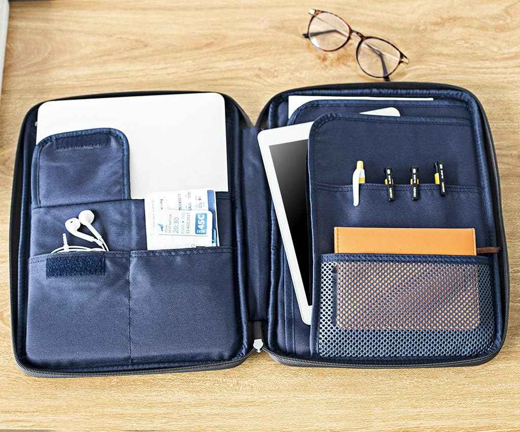 A4 Document File Bags Portfolio Organizer- Zipper Case