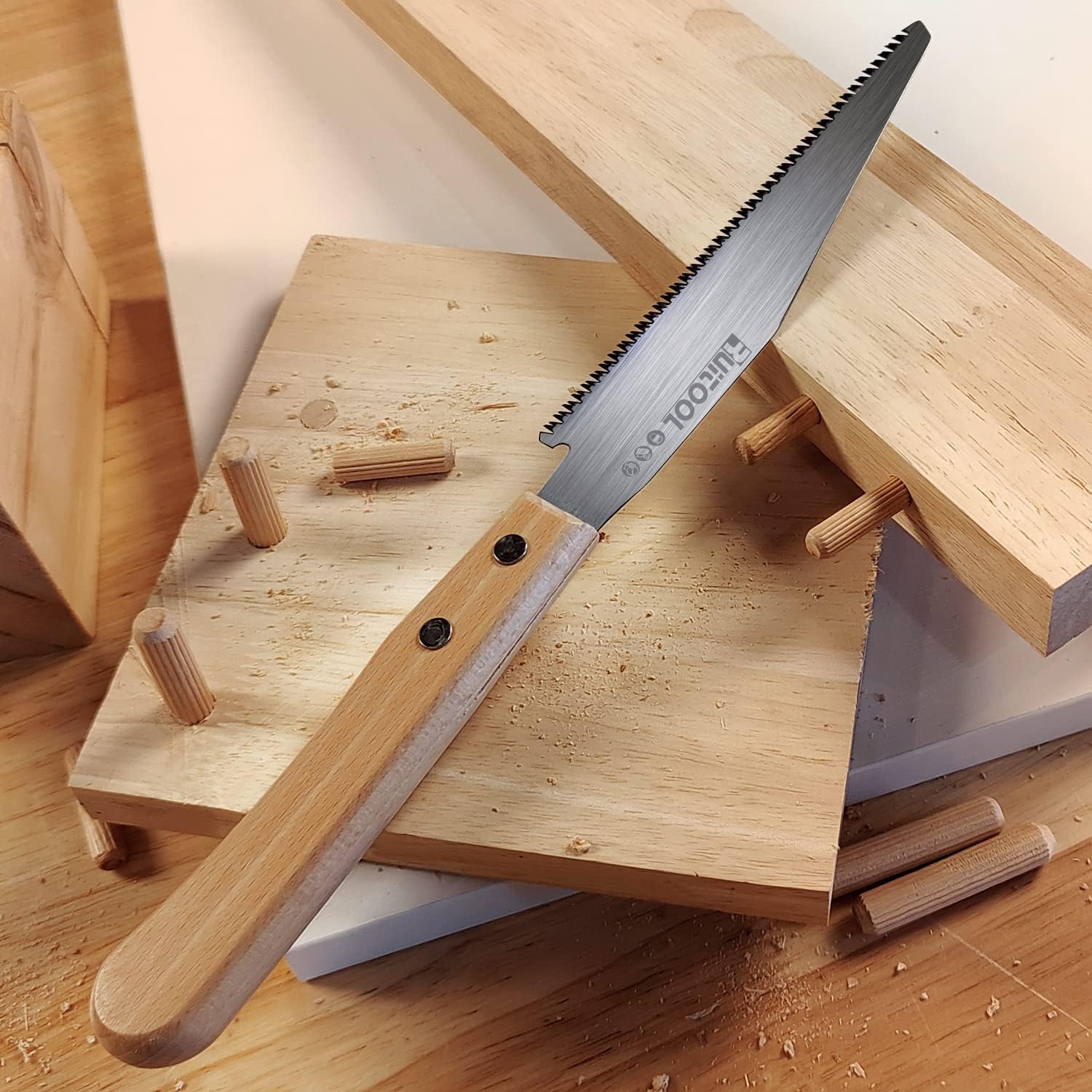RUITOOL Japanese Hand Saw 6 Inch Pull Saw for Woodworking