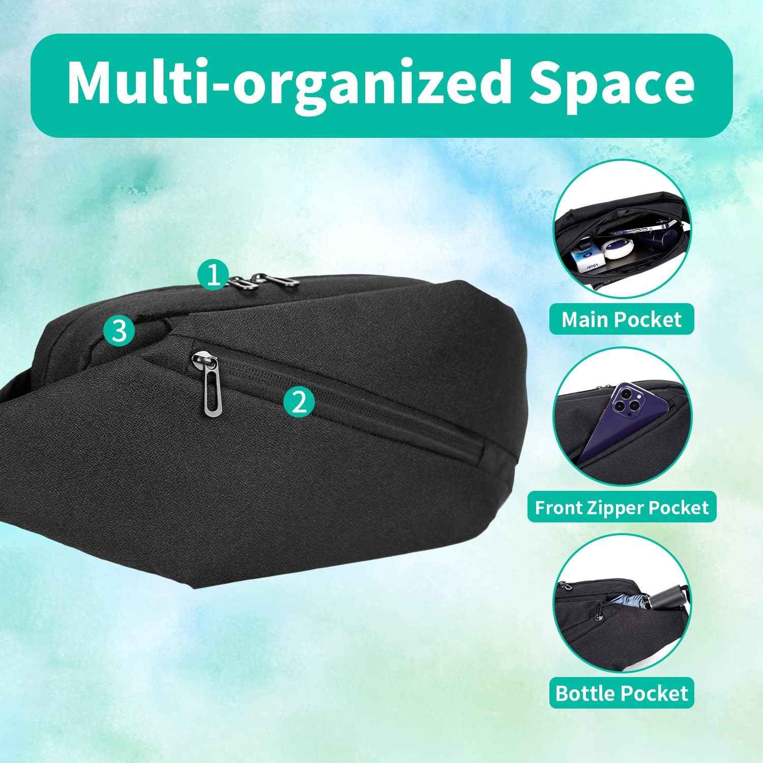 Eurcool Fanny Pack Belt Bag