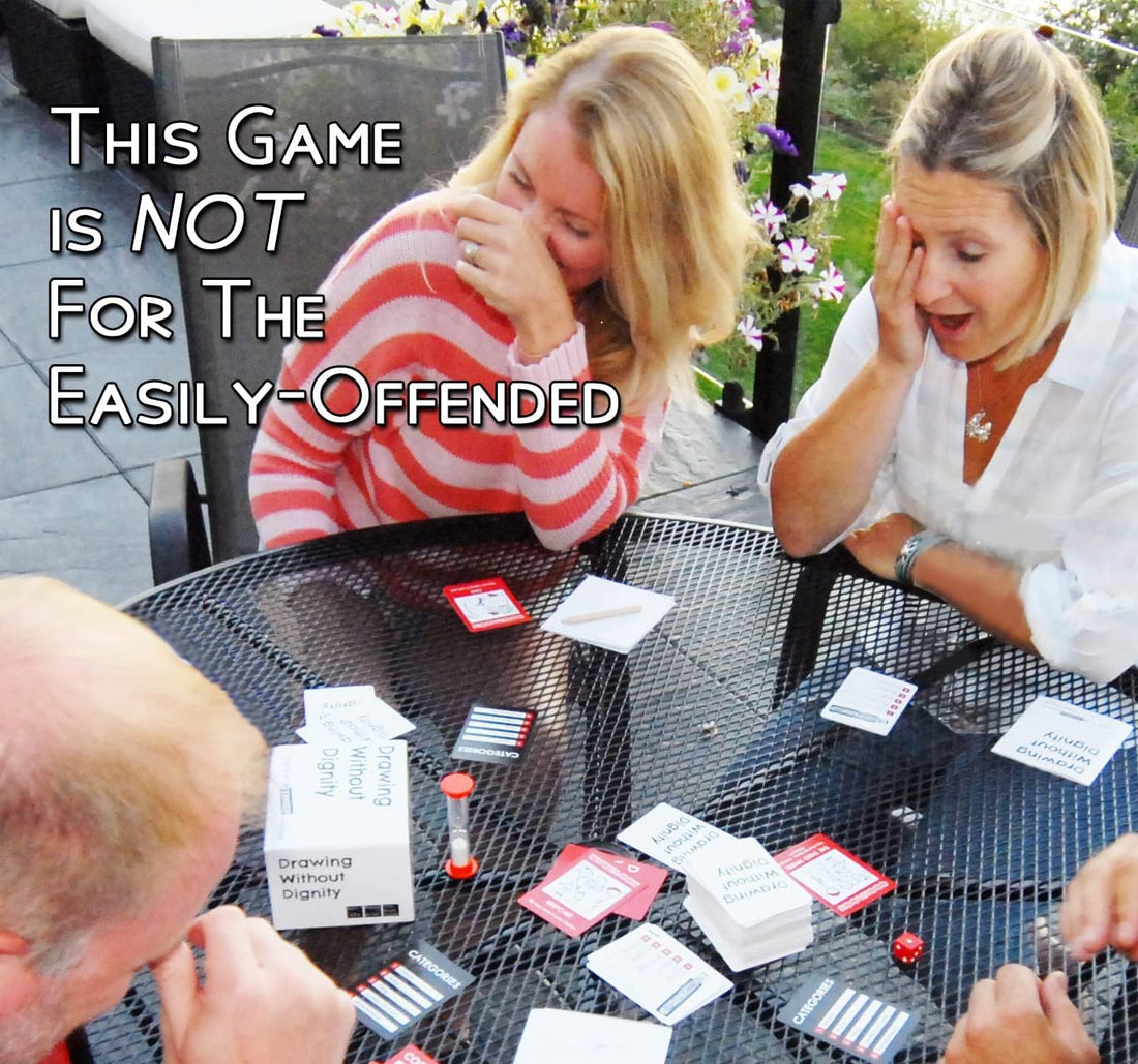 Drawing Without Dignity Combo Pack: Party Game + Expansion Pack 1