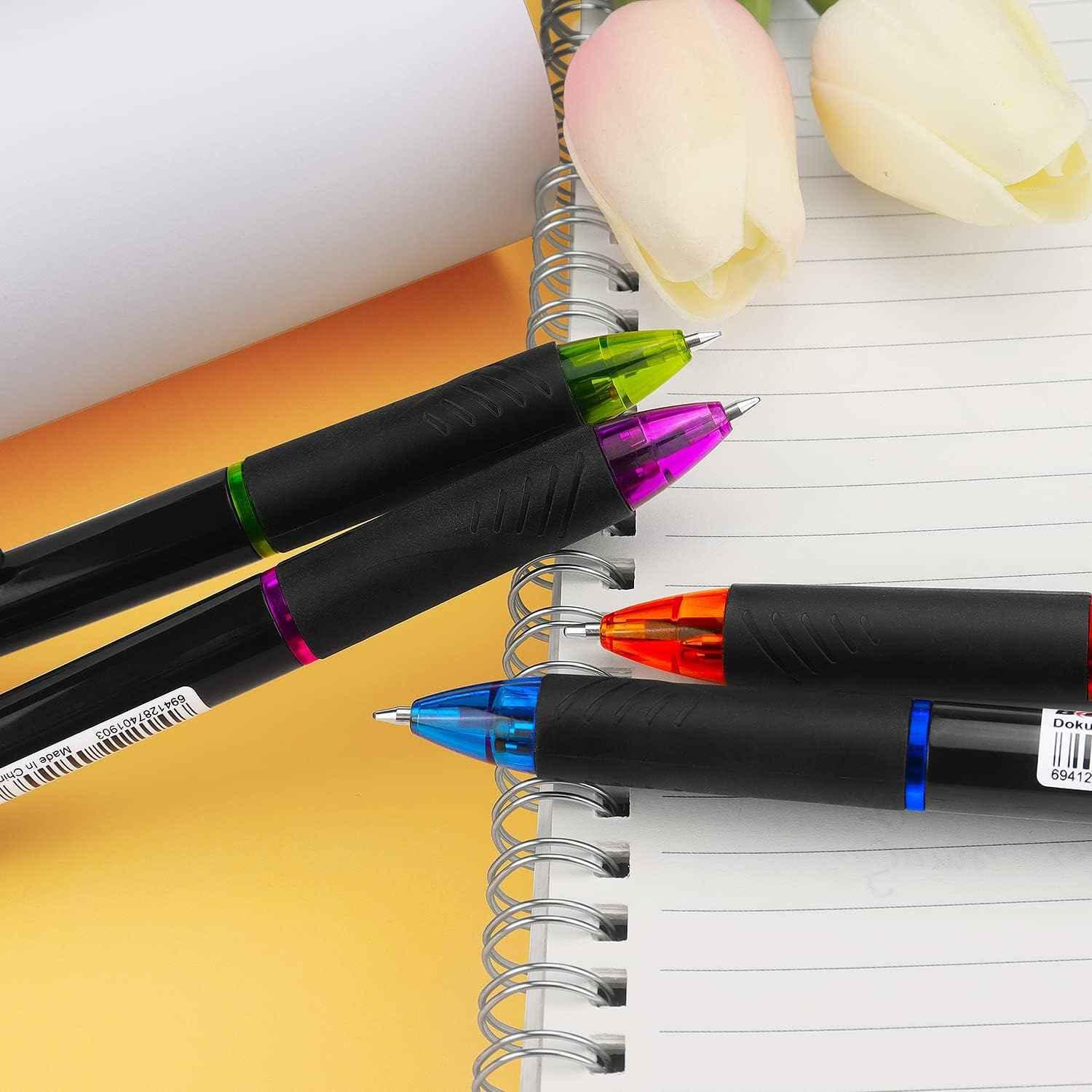Multicolor Ballpoint Pens 4in1 0.7mm Retractable Gift Pens
