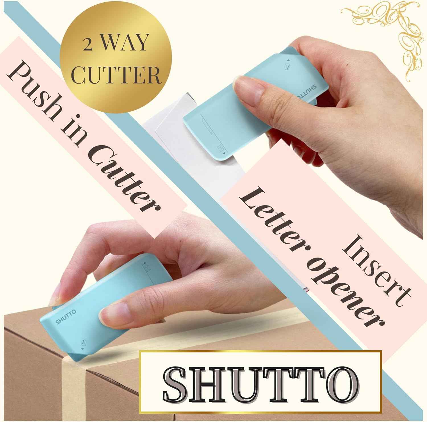Sun-Star Shutto 2 Way Cutter Moomin