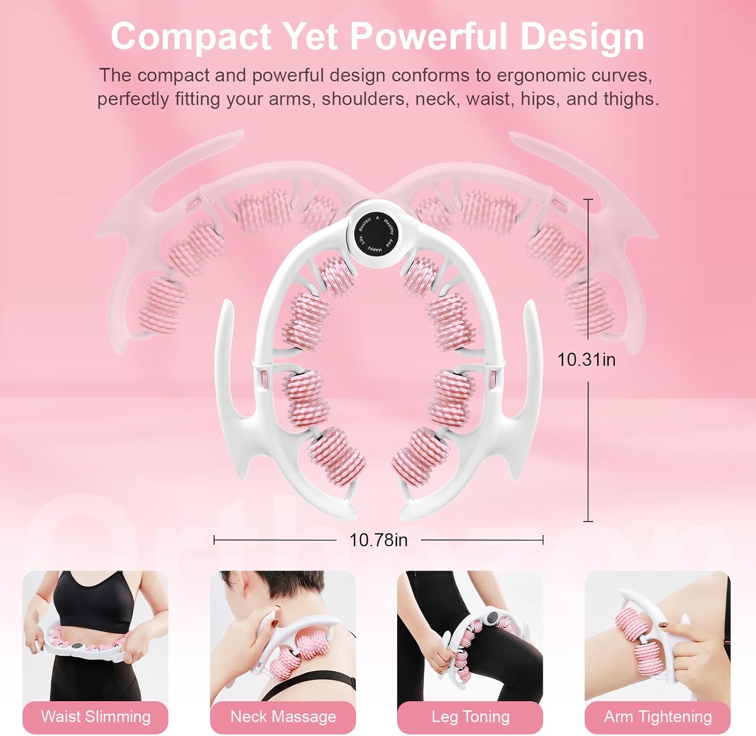 Anti Cellulite Roller & Lymphatic Drainage Massager