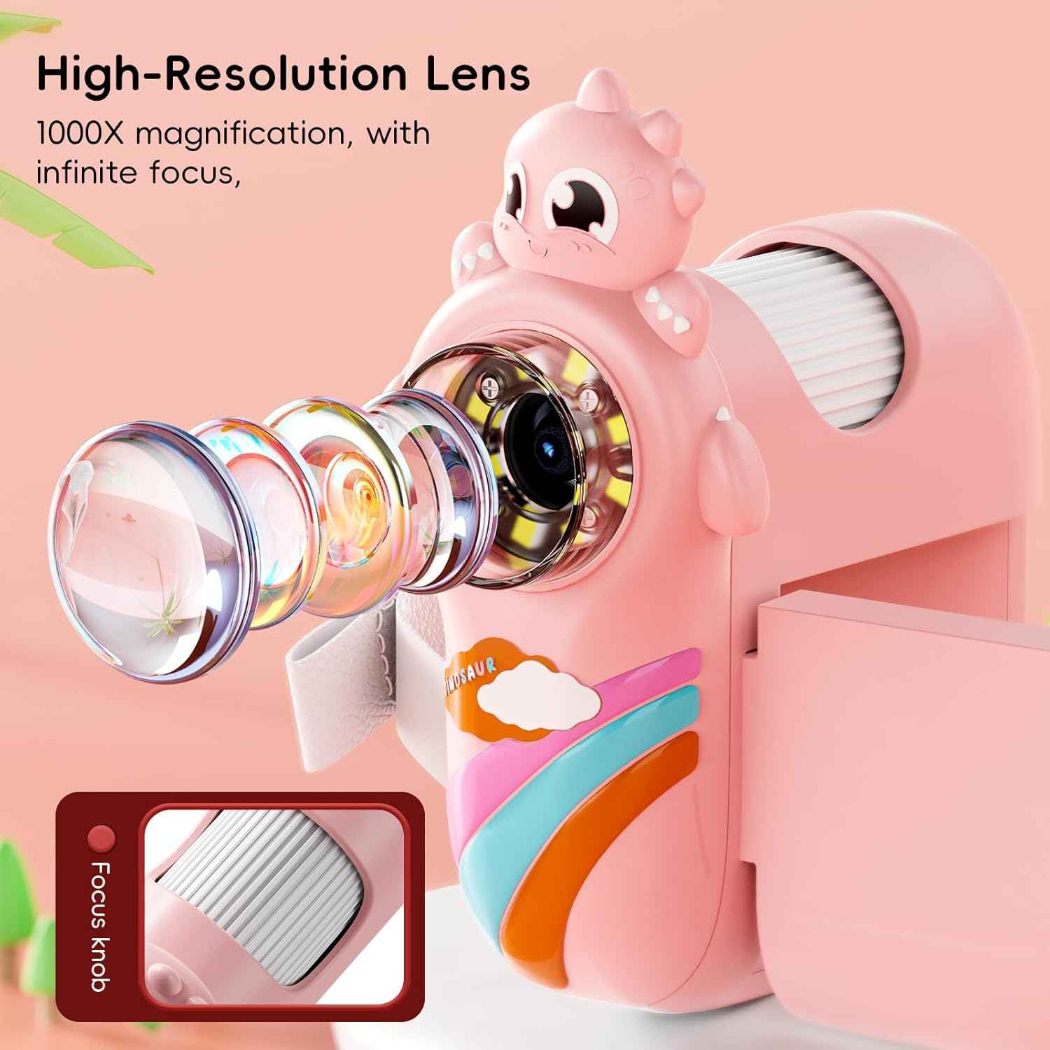 Handheld Digital Microscope for Kids Educational Science