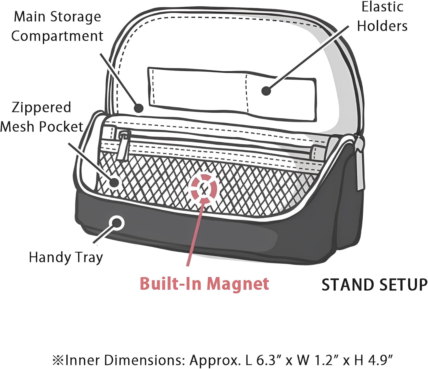 SONiC SMA-STA Utlim Series A5 Size Pen Case