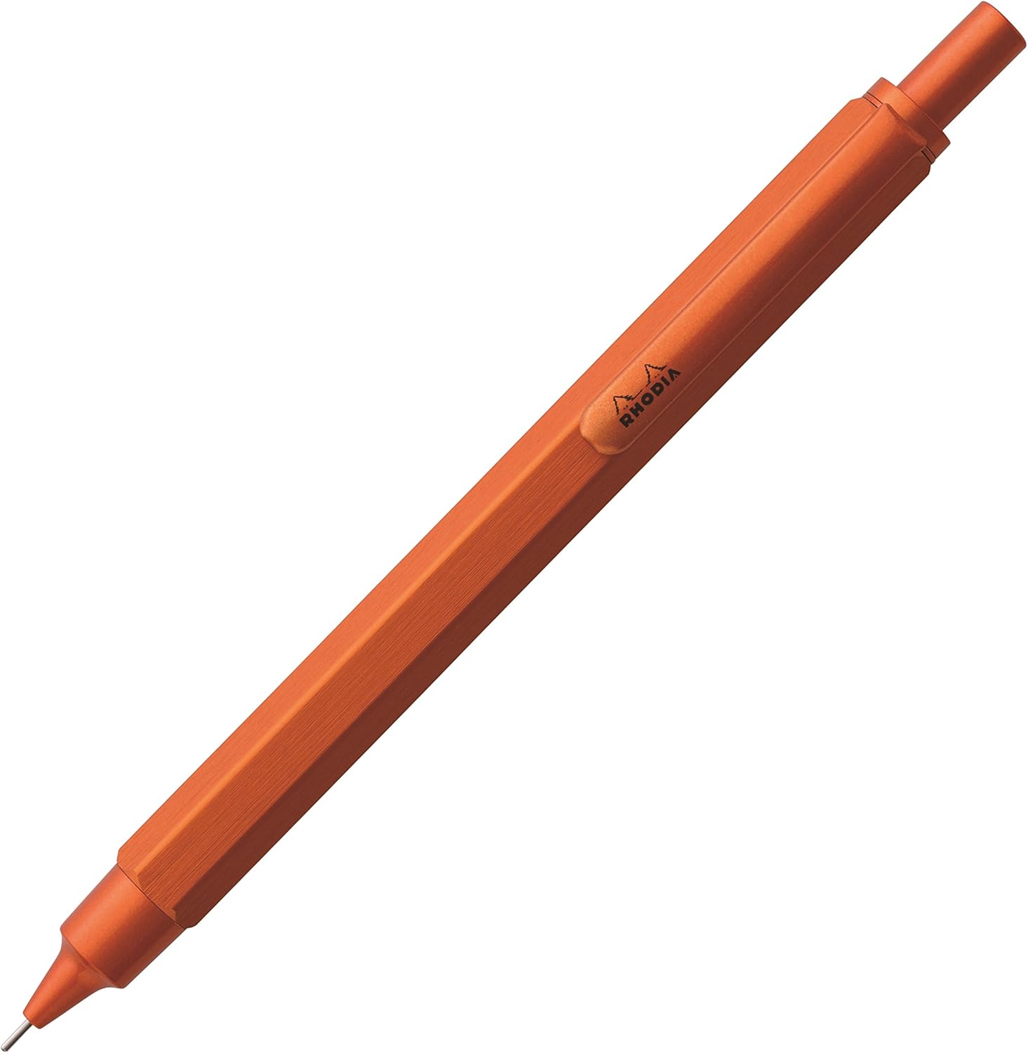 Rhodia Script Mechanical Pencil,0.5mm Aluminum Boday Orange