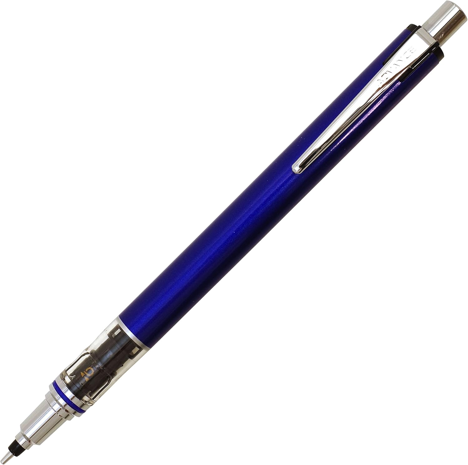 Uni Kuru Toga Advance - Auto Lead Rotating Mechanical Pencil, 0.5mm Navy Blue
