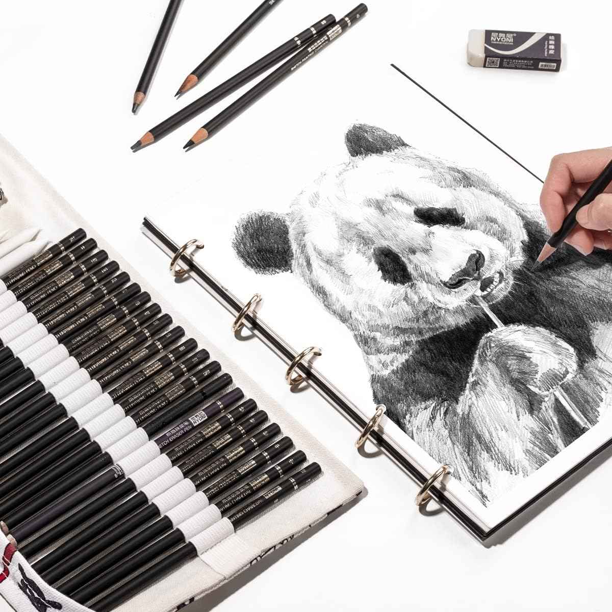 30pcs Professional Art Drawing Sketching Pencils